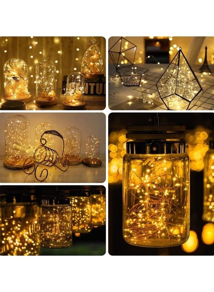 Premium 10 Meter Warm White Ramadan Fairy String Lights for Indoor & Outdoor Decor - Image 2